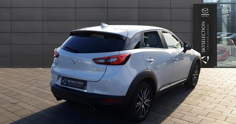 Mazda CX-3 cena 77900 przebieg: 170494, rok produkcji 2018 z Dukla małe 379